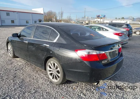 2014 Honda Accord Sport from USA, damaged, VIN 1HGCR2F5XEA283222